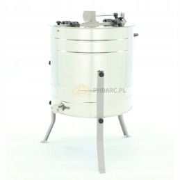 Rankinis kasetinis medaus trauktuvas, 4 rėmeliai, šukos WLKP, OSTR. - ŁYSOŃ