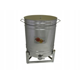 Nerūdijančio plieno medaus skaidrintuvas 150l su apikoz rankenomis nuo 10
