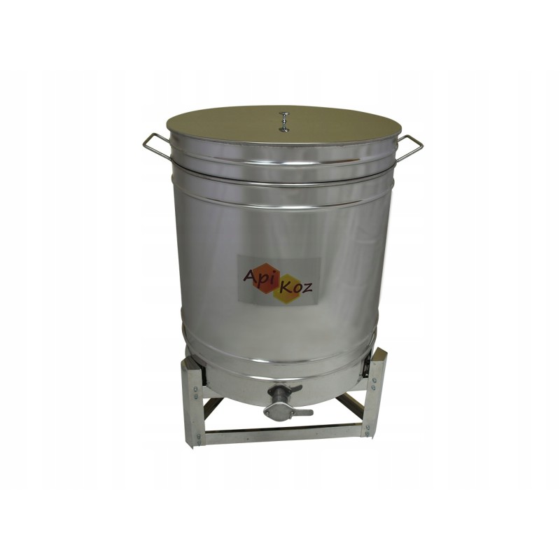 Nerūdijančio plieno medaus skaidrintuvas 150l su apikoz rankenomis nuo 10