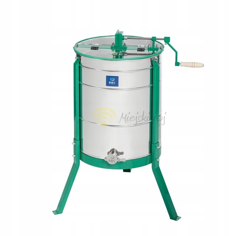 Medaus traukiklis medui 4 rėmeliai, nerūdijančio plieno, Brctech