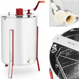 Honey extractor honey centrifuge manual 4 frames stainless steel