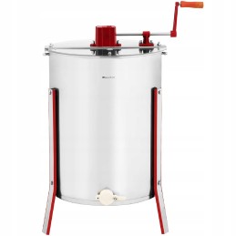 Rankinis medaus rinktuvas su 4 rėmais, pagamintas iš nerūdijančio plieno