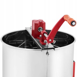 Rankinis medaus rinktuvas su 4 rėmais, pagamintas iš nerūdijančio plieno