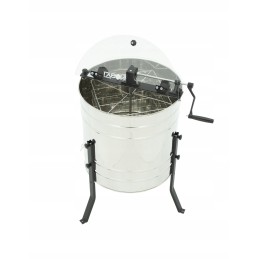 4-frame honey extractor with manual drive by Łysoń
