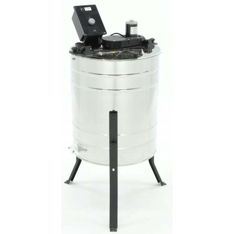 Siūlome 4 griežinėlių įstrižainės medaus traukimo aparatą Ø500, WIELKOPOLSKA, LANGSTROTH elektrinį 230V