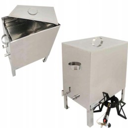 VAŠKO LYDYtuvas, nerūdijantis plienas, su dujiniu degikliu