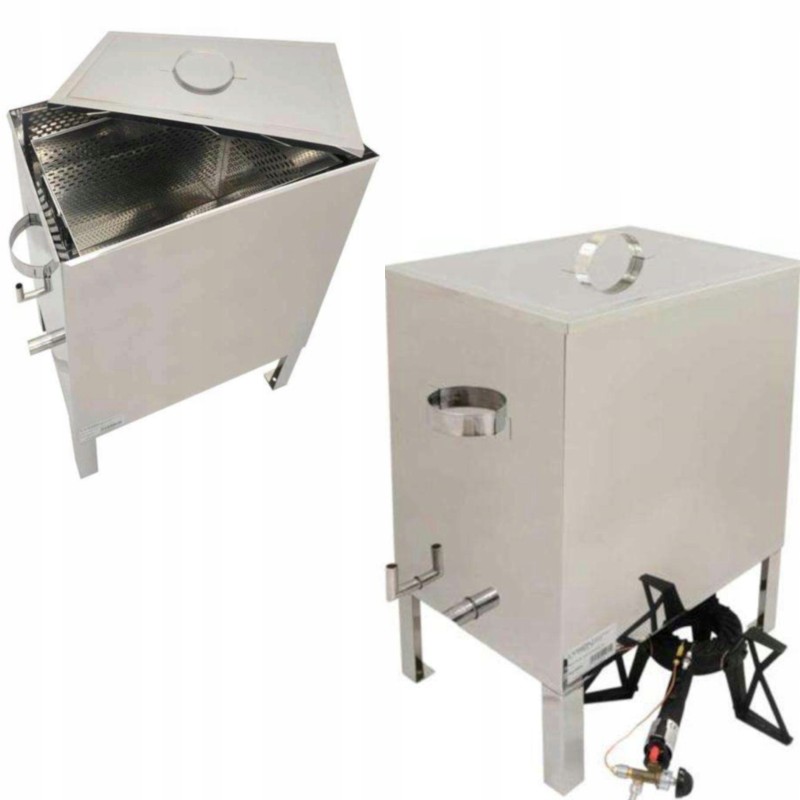 VAŠKO LYDYtuvas, nerūdijantis plienas, su dujiniu degikliu