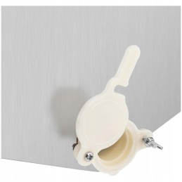 Korkide eemaldamise laud - roostevaba teras - 104 x 50 x 100 cm