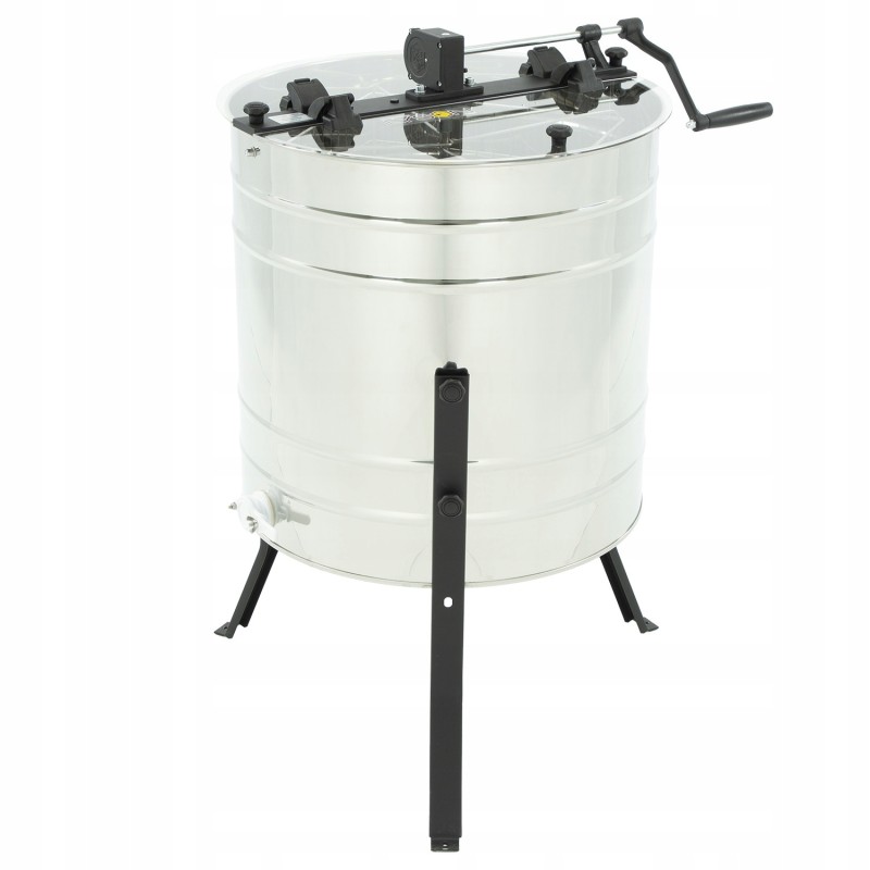 4-Frame Honey Extractor Diagonal Manual, ∅600, Universal Basket
