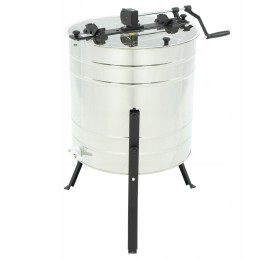 4-frame honey extractor, diagonal, manual, Ø600,