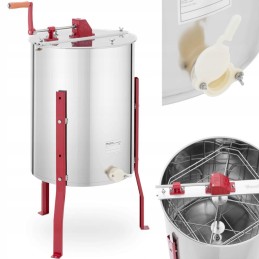 Honey extractor honey centrifuge manual stainless steel 4 frames