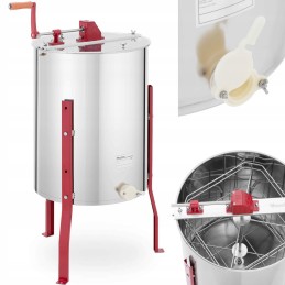 Honey extractor honey centrifuge manual stainless steel 4 frames