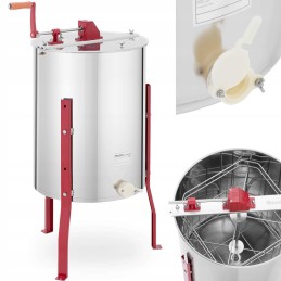 Honey extractor honey centrifuge manual stainless steel 4 frames