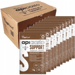 Siūlome puikų maistą bitėms - torto atrama 10x1kg - labai geras šviežias produktas!