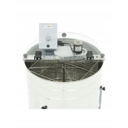 Honey extractor 4-frame diagonal electric 230V, Ø600, universal basket