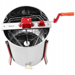 Rankinis medaus traukiklis, 3 rėmai, nerūdijantis plienas