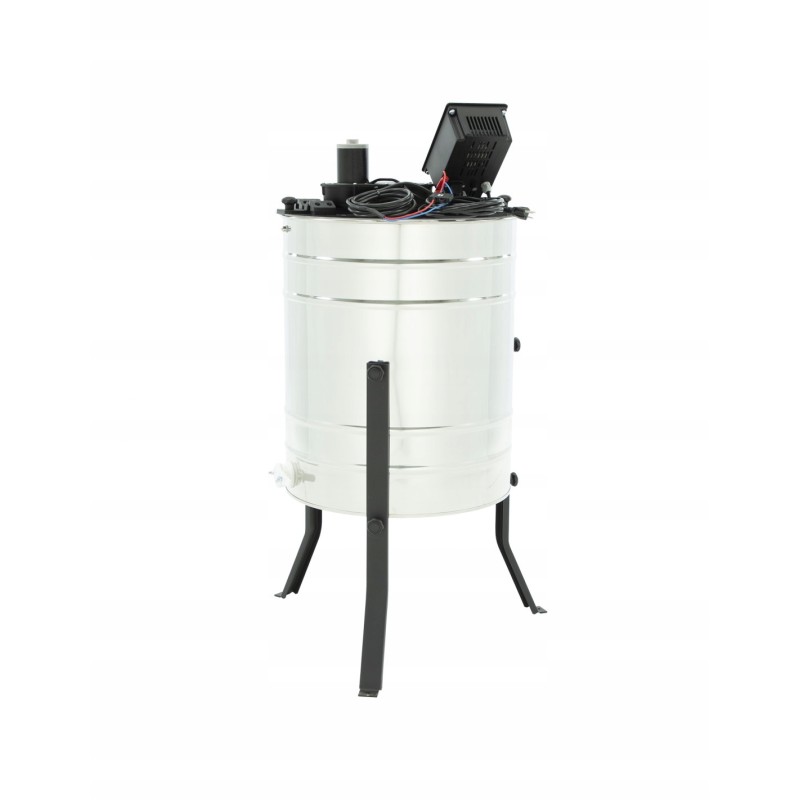 Honey extractor 4-frame diagonal electric 230V, Ø600,