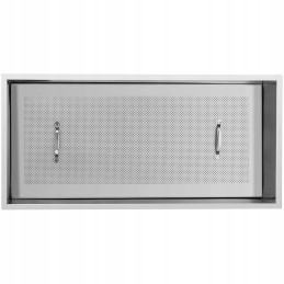 Table beekeeping tub for uncapping frames made of stainless steel 104 x 50 x