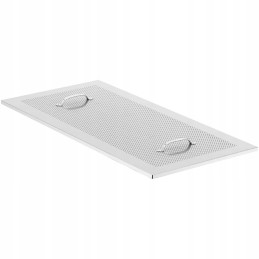 Table beekeeping tub for uncapping frames made of stainless steel 104 x 50 x