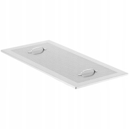 Table beekeeping tub for uncapping frames made of stainless steel 104 x 50 x