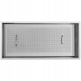 Table beekeeping tub for uncapping frames made of stainless steel 104 x 50 x
