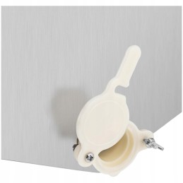 Table beekeeping tub for uncapping frames made of stainless steel 104 x 50 x