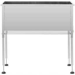 Bitininkystės kubilo stalas, skirtas nerūdijančio plieno rėmams nuimti 104 x 50 x