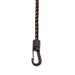 BUNGEE CORD LOCK KABLIS elastinga guma 0,6x40cm, kabliukas-PVC