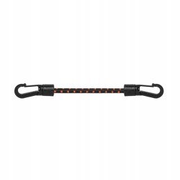 BUNGEE CORD LOCK KABLIS elastinga guma 0,6x40cm, kabliukas-PVC
