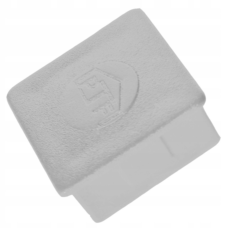 KIŠTUČIO PROFILIŲ dangtelis 28mm X 28mm SIENA 1,5mm BALTAI