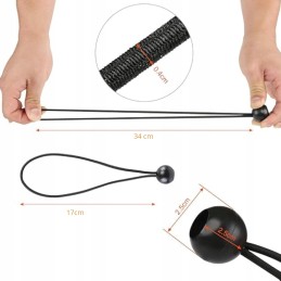 GUMINIS ĮTEMPIMAS TARPUI GUMINIŲ ĮTEMPĖJŲ RINKINYS SU RUTULIU, SKELBĖS ĮTEMPIMAI fiksuoti