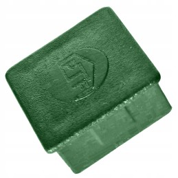 KIŠTUČIO PROFILIŲ dangtelis 28mm X 28mm SIENA IKI 1,5mm ŽALIA