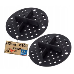 Rubber feet 2mm high