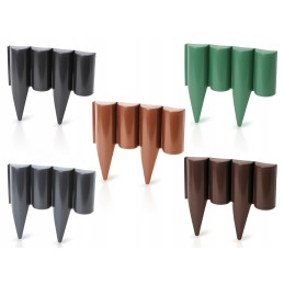 Sodas PALISADE PalGarden EDGE BLACK 25 cm aukščio TVORA