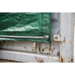 Elastinė guma su metaliniu kabliu BUNGEE CORD HOOK 80cm