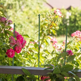 Plieninis sodo stulpas 0,8cm x 90cm