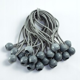 FLEXIBLE, MULTIFUNCTIONAL RUBBERS FOR FASTENING TARPAULIN 30 CM - 1 PIECE