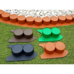 Plastikinis sodo palisadas