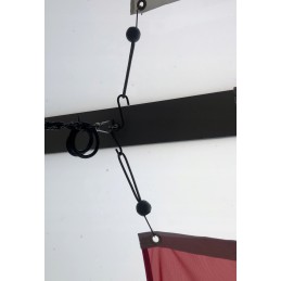 GUMIJAS Elastīga Aukla AR ĀĶI GUMIJAS GUMIJA AR ĀĶI TARPAS fiksēšanai 30cm