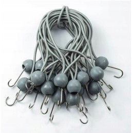 GUMA SU KABLIU ŽIEDU 20CM BANERĖS TARPUI fiksuoti