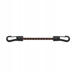 BUNGEE CORD LOCK KABLIS elastinga guma 0,6x40cm, kabliukas-PVC