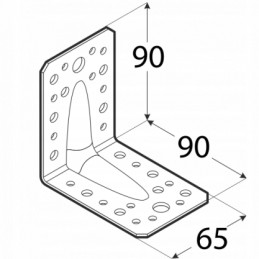 KAMPO JUOSTELĖ SU Įspaudimu KPL4 90x90x65x2.0
