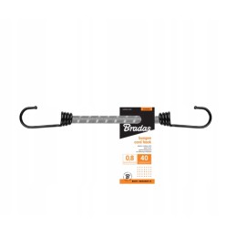 Elastne kumm metallist konksuga BUNGEE CORD HOOK