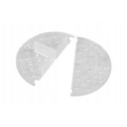 TERASSIPLAADILE 2mm läbipaistev BRACKET PAD STAND