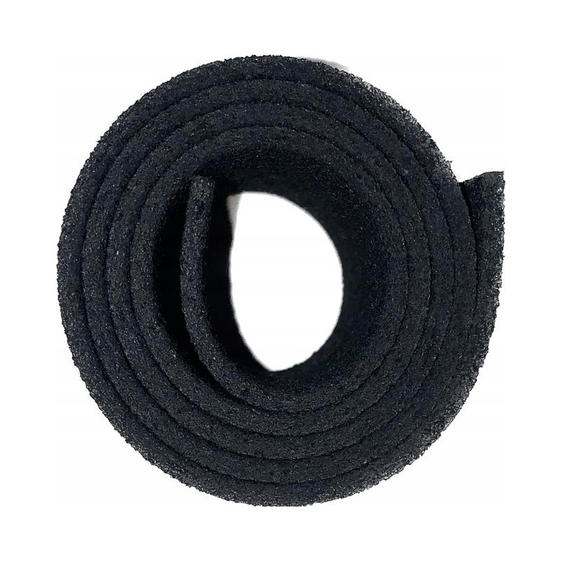 Guminės juostelės pagalvėlės po suspaustomis guminėmis sijomis