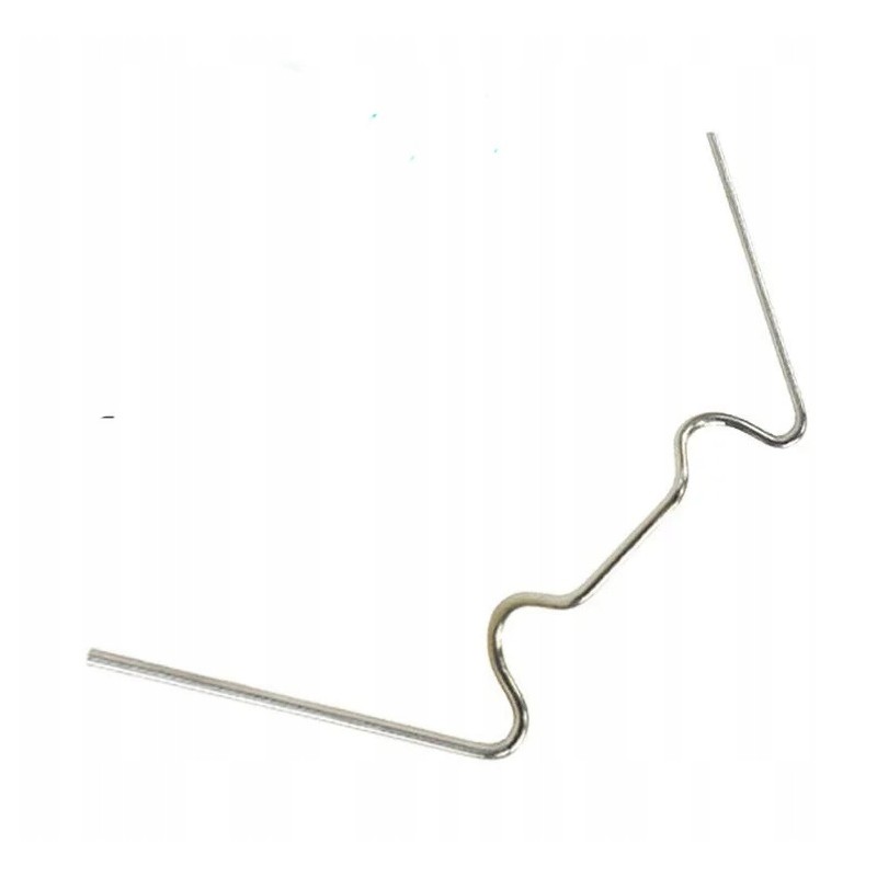 Spyruoklinė viela stiklų tvirtinimui sodo šiltnamiuose iš skaidraus arba polikarbonato