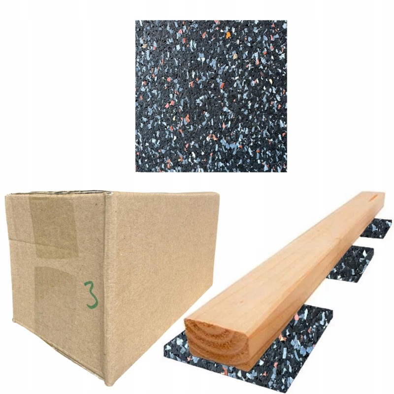 ✔️GUMINIAI BĖGIMO KIKLĖLIAI TERASOS JOGS 100X100X3mm 1vnt.