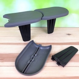 GARDEN PALISADE IPAK1 kraštas PILKA 1 vnt.