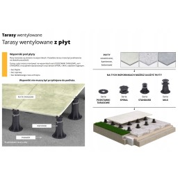 Tugi STAND, kõrgus 10 mm, DECK plaatidele