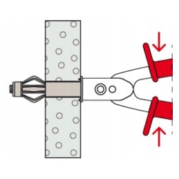 Fischer HM 5X52 S kaištis, metalinis inkaras su varžtu, 50 vnt